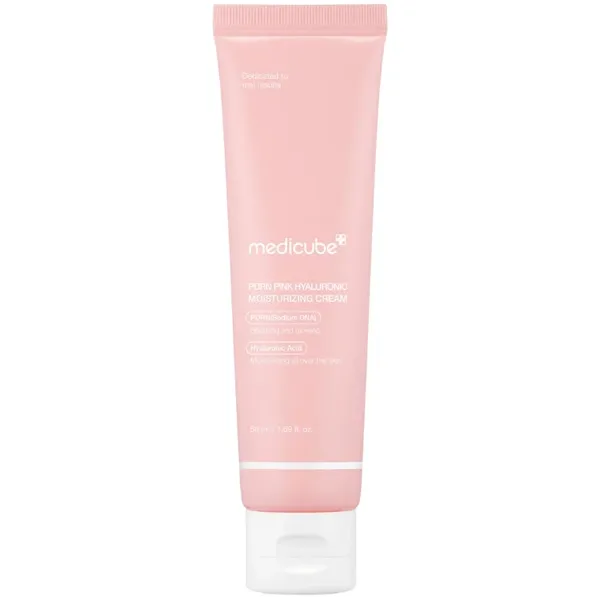 Crema Facial Hidratante Medicube PDRN Pink Hyaluronic Moisturizing de 50 ml