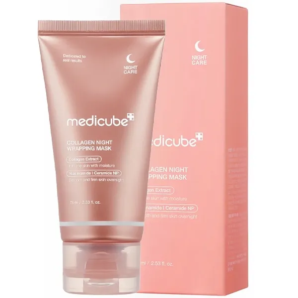 Mascarilla Facial Medicube Collagen Night Wrapping Mask de 75 ml