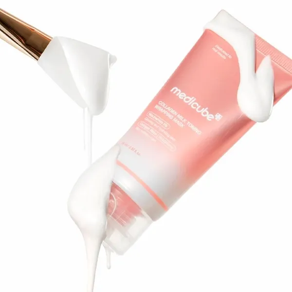 Mascarilla Facial Medicube Collagen Milk Toning Wrapping 75ml