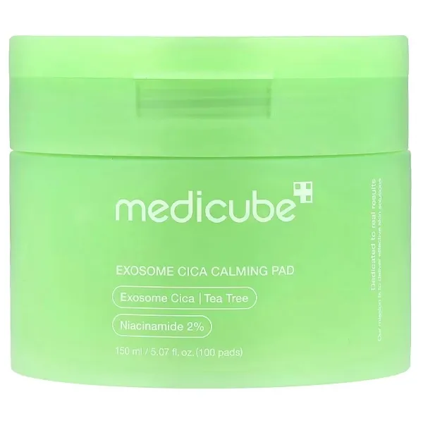 Tônico Facial Medicube Exosome Cica Calming Pad 100 Unidades