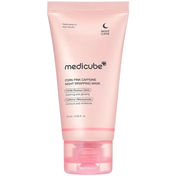 Mascarilla Facial Nocturna Medicube PDRN Pink Caffeine Night Wrapping 75 ml