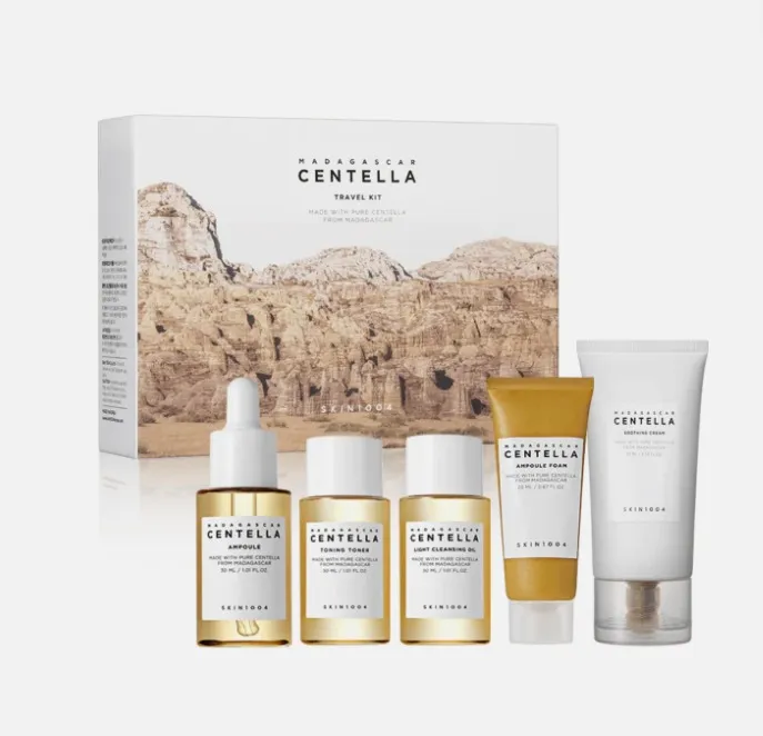 Set de Cosméticos SKIN1004 Madagascar Centella Travel Kit 5 Piezas