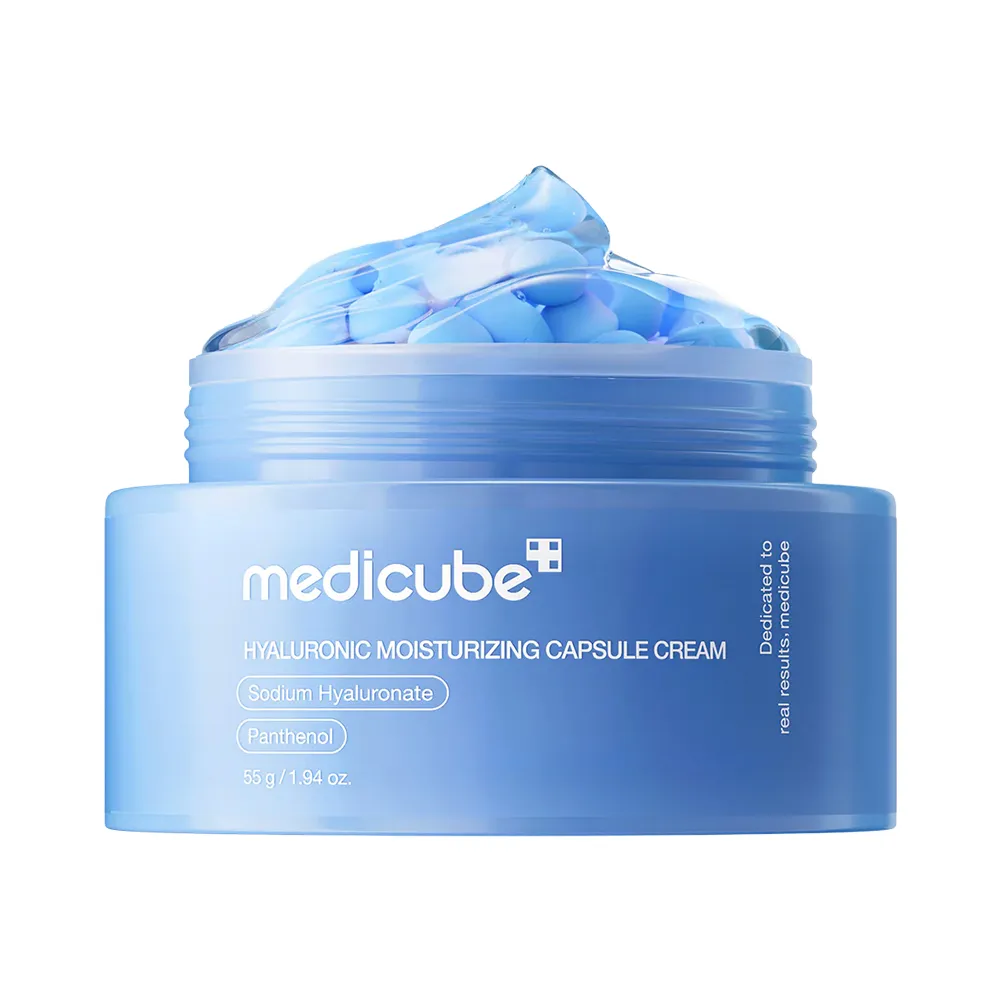 Creme Facial Hidratante Medicube Hyaluronic Moisturizing Capsule Cream 55 G