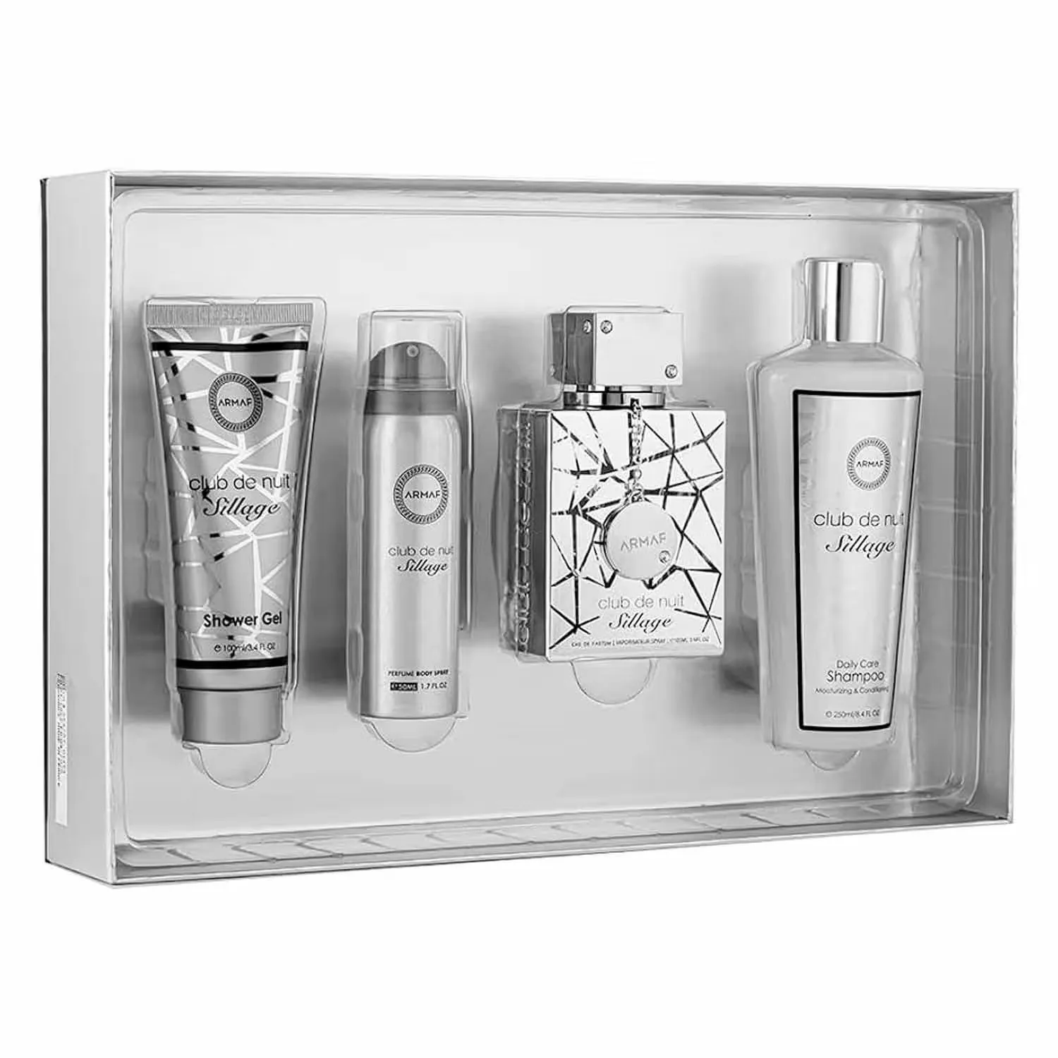 KIT ARMAF CLUB DE NUIT STLLAGE 4PCS