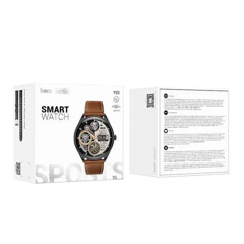 SPORT RELOJ INTELIGENTE Y22 NEGRO HOCO
