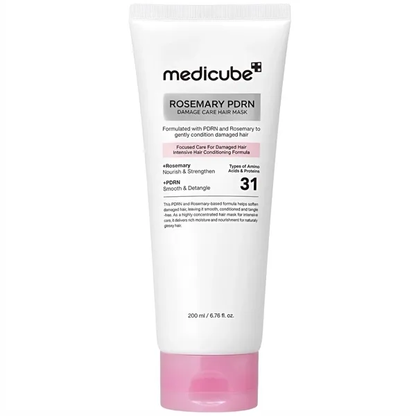 Mascara Capilar Medicube Rosemary PDRN Damage Care 200ml