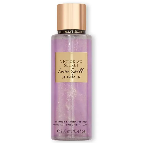 LOCIÓN BODY SPLASH VICTORIA´S SECRET LOVE SPELL SHIMER 250ML