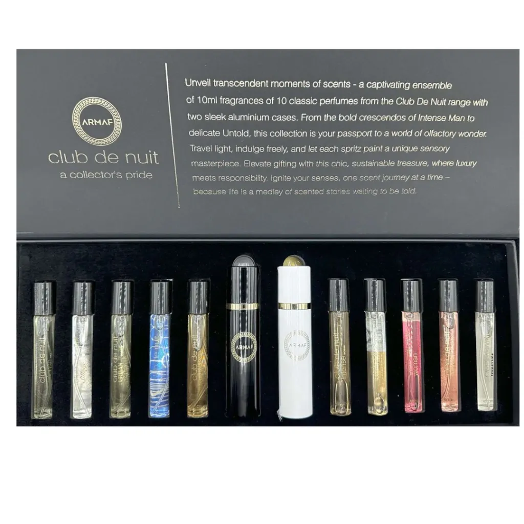 KIT ARMAF CLUB DE NUIT 10ML 10PCS