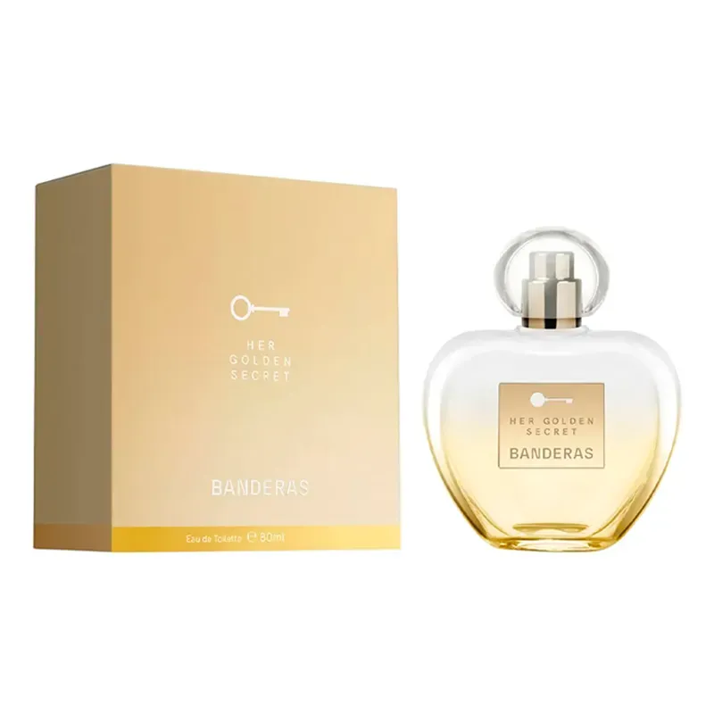 PERFUME ANTONIO BANDERAS HER GOLDEN SECRET EDT 80ML