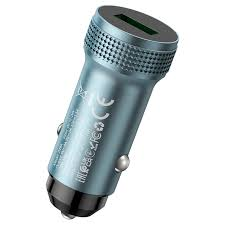 Z49A CARGADOR P/ AUTO GRIS