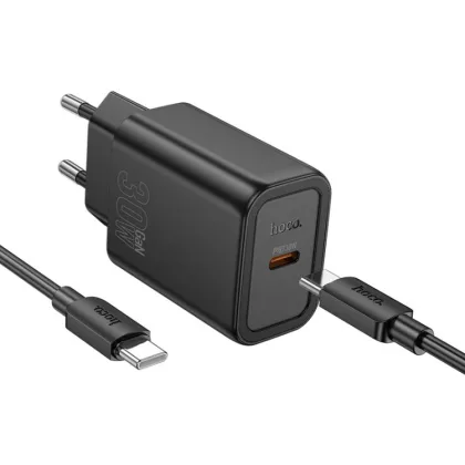 N60 CARGADOR+CABLE T-C A IP NEGRO
