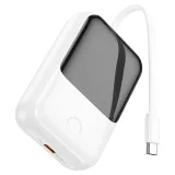 Vista 1 de Q33 CARGADOR PORTATIL+CABLE BLANCO