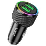 Vista 1 de NZ14 CARGADOR P/ AUTO DOBLE NEGRO