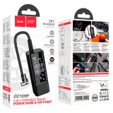 Vista 1 de ZP7 BOMBA DE AIRE NEGRO CON LINTERNA(5000MAH)PORTATIL SMART