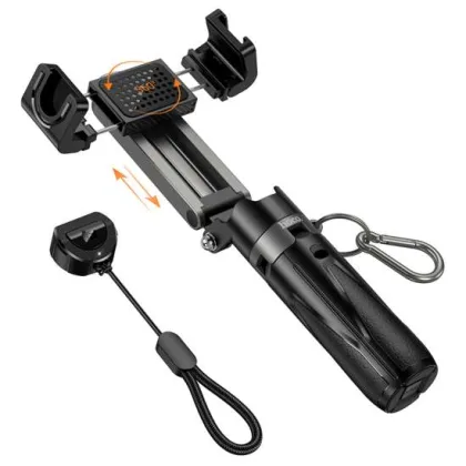 K27 MAGIC QUADRIPOD SELFIE 4 EN 1 CONTROL BT RECARGABLE T-C BLACK