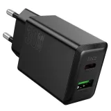 Vista 1 de N71 SOLO PUERTO PD30W+QC3.0 CHARGER(EU) NEGRO