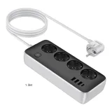 Vista 1 de AC21 ADAPTADOR C/ ALARGUE BLANCO 1.5M