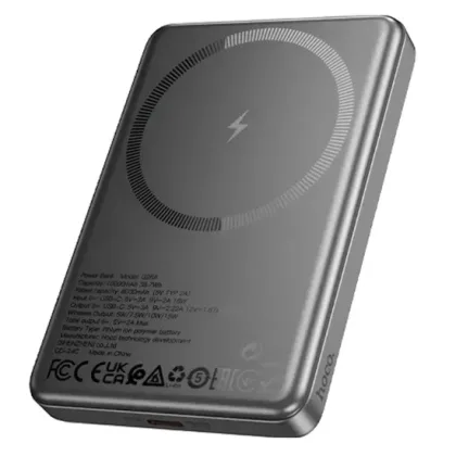 CARGADOR PORTATIL GRIS 10K Q26A HOCO
