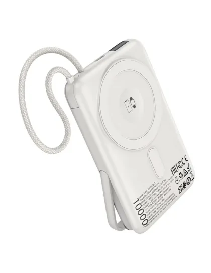CARGADO PORTATIL C/ PANTALIA SILVER Q43 HOCO