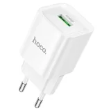 Vista 1 de CARGADOR+CABLE T-C C145A BLANCO HOCO