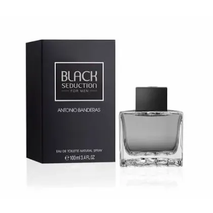 PERFUME ANTONIO BANDERAS BLACK SEDUCTION EDT 100ML MASCULINO
