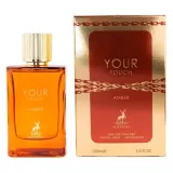 Vista 1 de Perfume Maison Alhambra Your Touch Amber Eau de Parfum Unissex 100ML
