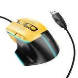 Vista 1 de GM31 MOUSE GAME CON CABLE AMRILLO