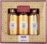 Vista 1 de KIT HAMIDI LUXURY ARMAF OUD 3PCS CREMA+GEL+SHAMPO/CONDI 95ML