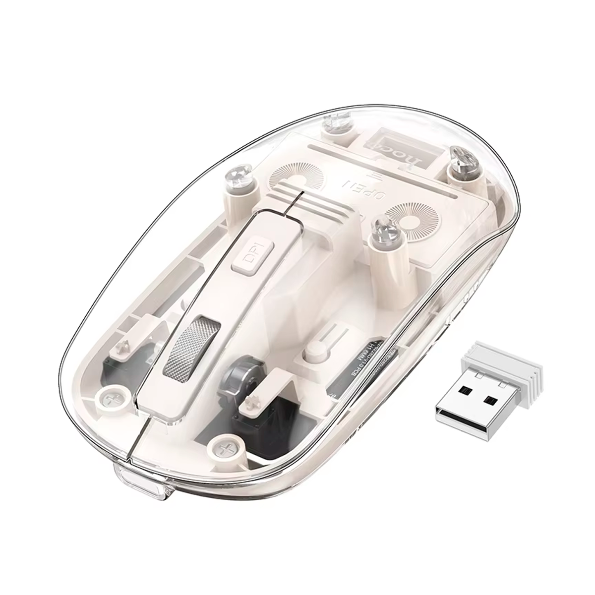 GM29 MOUSE INALB. BLANCO