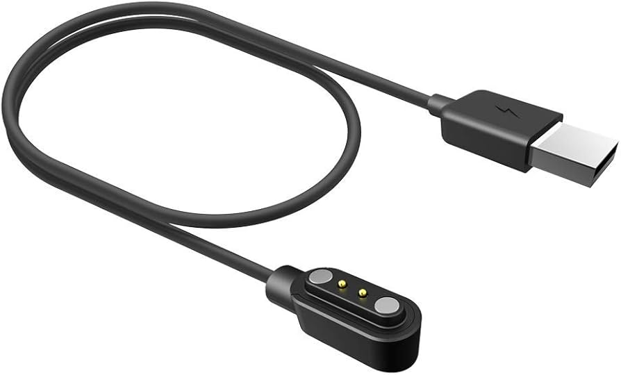 Y20 CABLE DE CARGADOR RELOG NEGRO