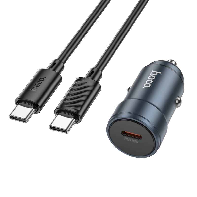 Z57 CARGADOR+CABLE T-C A T-C P/AUTO GRIS