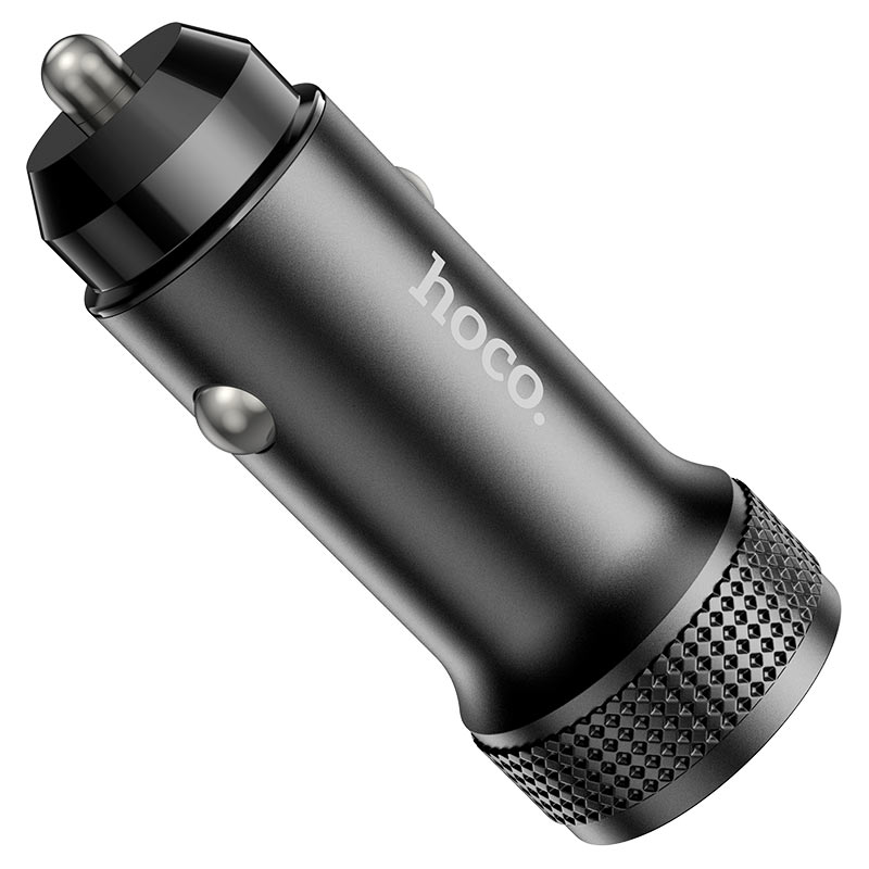 Z49 CARGADOR P/ AUTO DOBLE NEGRO