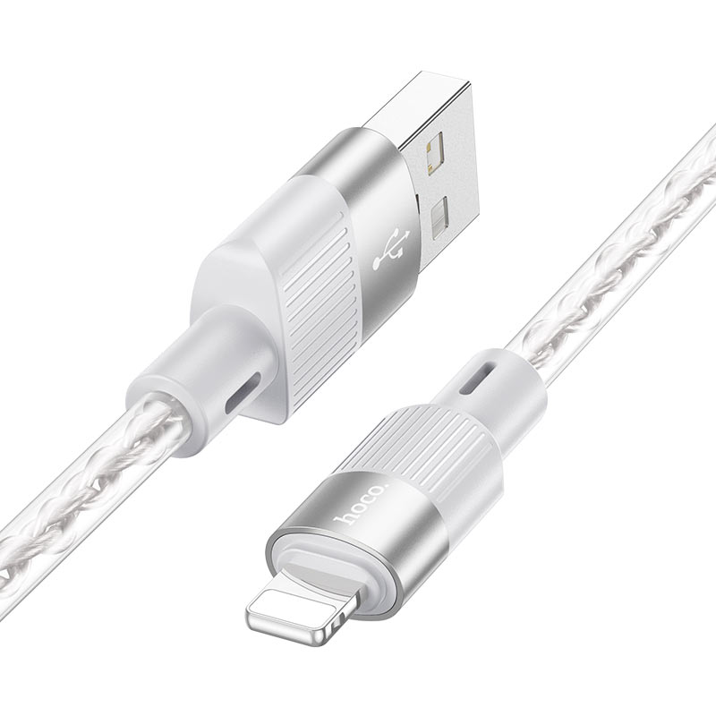 X99 CABLE USB A IP GRIS 2.4A L=1M