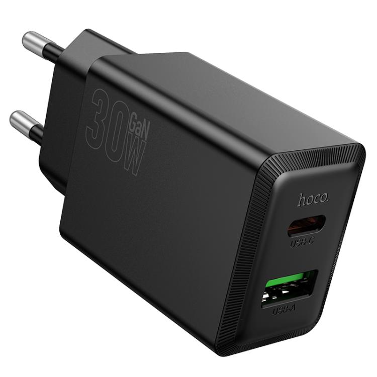 N71 SOLO PUERTO PD30W+QC3.0 CHARGER(EU) NEGRO