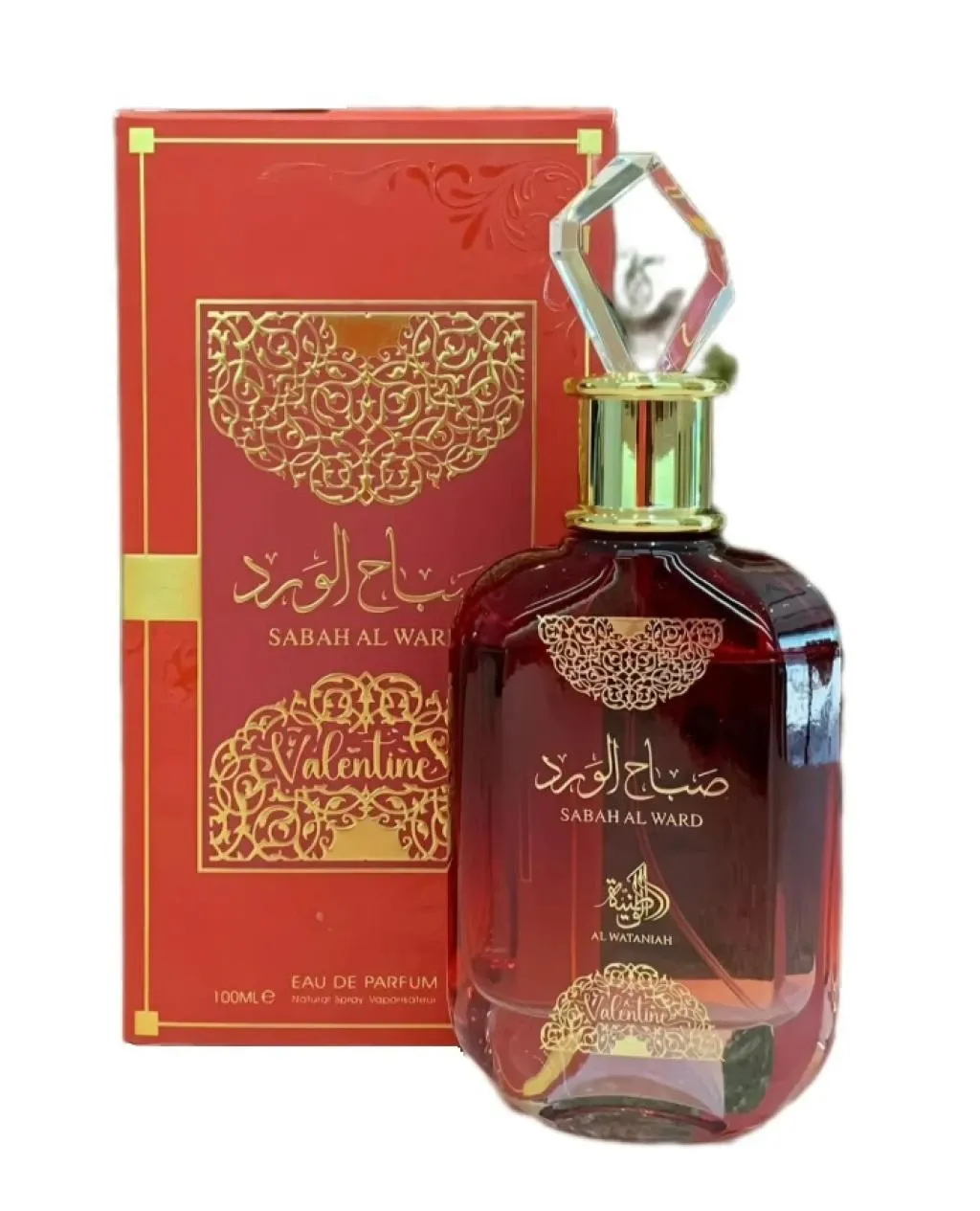PERFUME AL WATANIAH SABAH AL WARD VALANTINE EDP 100ML FEM