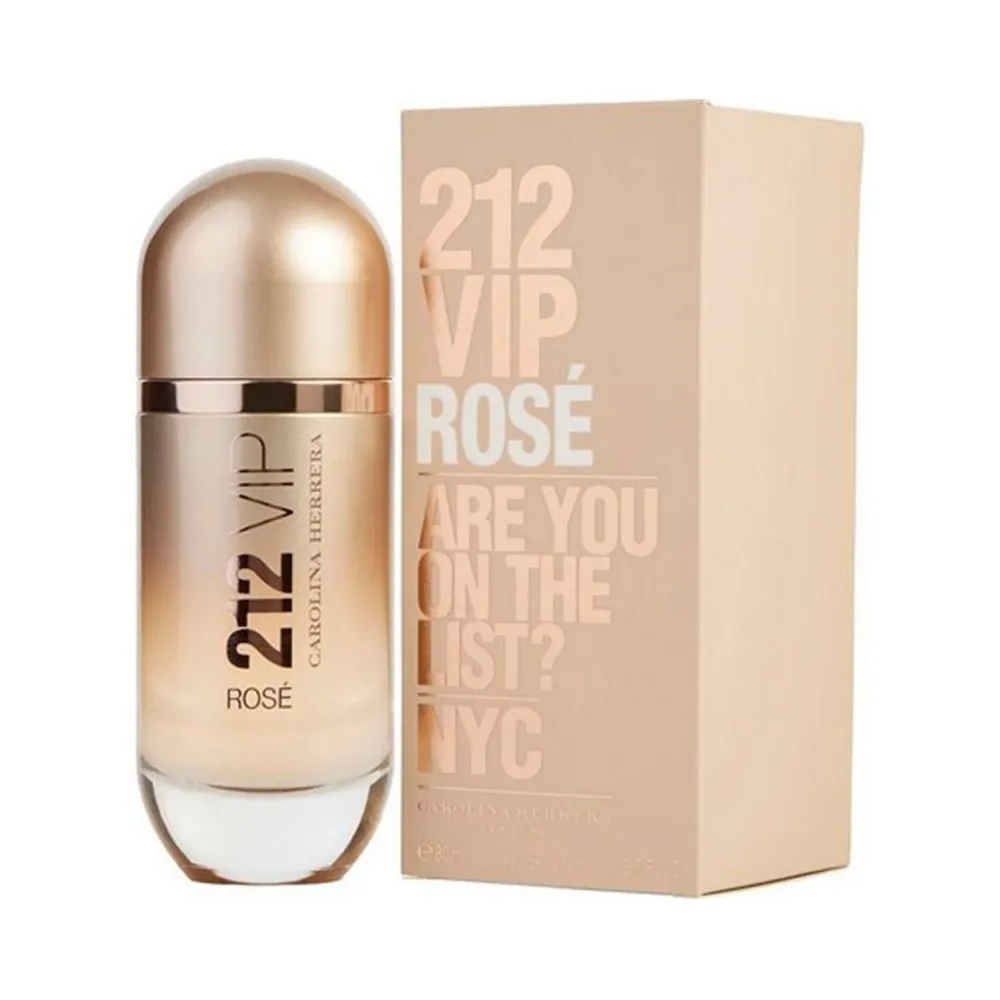 PERFUME CAROLINA HERRERA 212 VIP ROSE 80ML FEMENINO