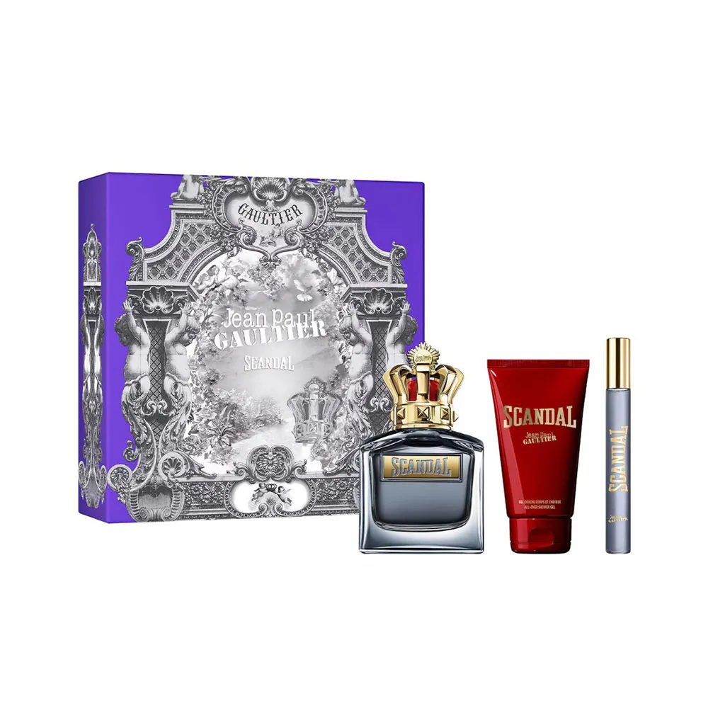 PERFUME JEAN PAUL GAULTIER SCANDAL EDT 100ML+10ML+75ML SG