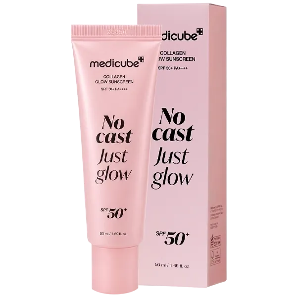 Protector Solar Facial Medicube Collagen Glow Sunscreen SPF50+ 50ml