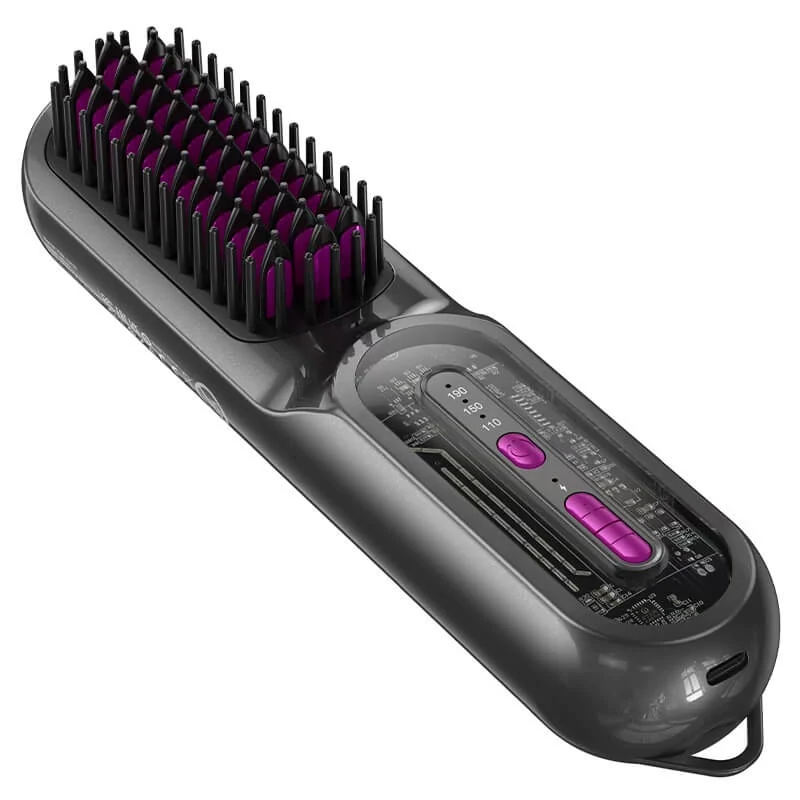 HP45 CEPILLO ALISADOR TERMICO PARA CABELLO EFECTO LACIO GRAY