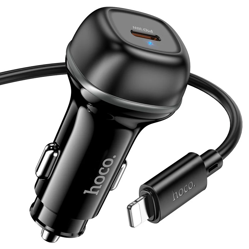 Z58 CARGADOR P/AUTO A IP NEGRO