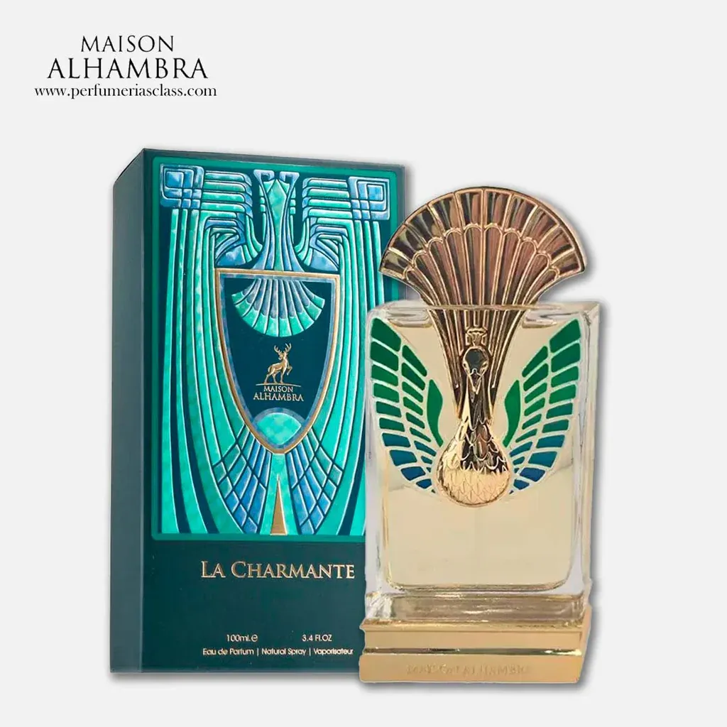PERFUME MAISON ALHAMBRA LA CHARMANTE 100ML (VERDE)