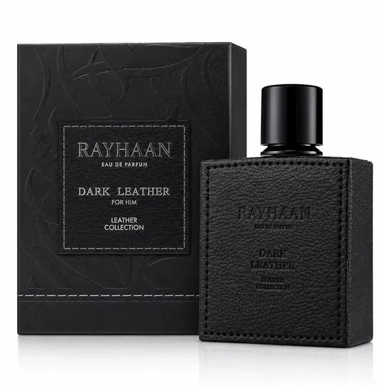 Perfume Rayhaan Dark Leather Eau de Parfum Masculino 100ML