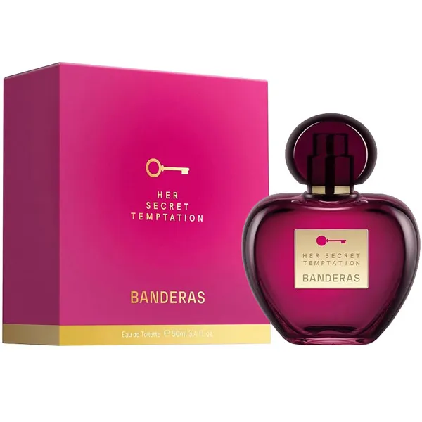 PERFUME ANTONIO BANDERAS HER SECRET TEMPTATION EDT 80ML FEM