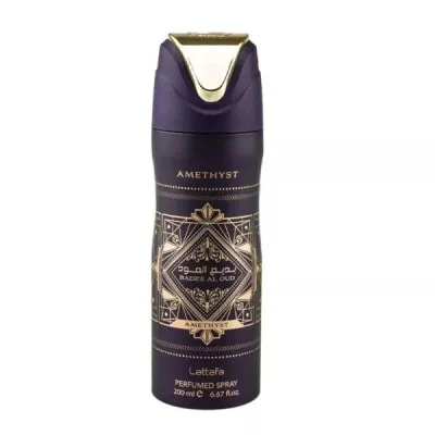 Desodorante Lattafa Spray Badee Al Oud Amethyst 200ML