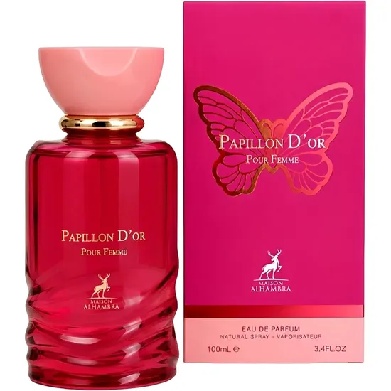 Perfume Maison Alhambra Papillon D'Or Eau de Parfum Feminino 100ML