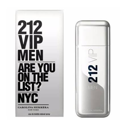 PERFUME CAROLINA HERRERA 212 VIP MEN EDT 100ML MASC