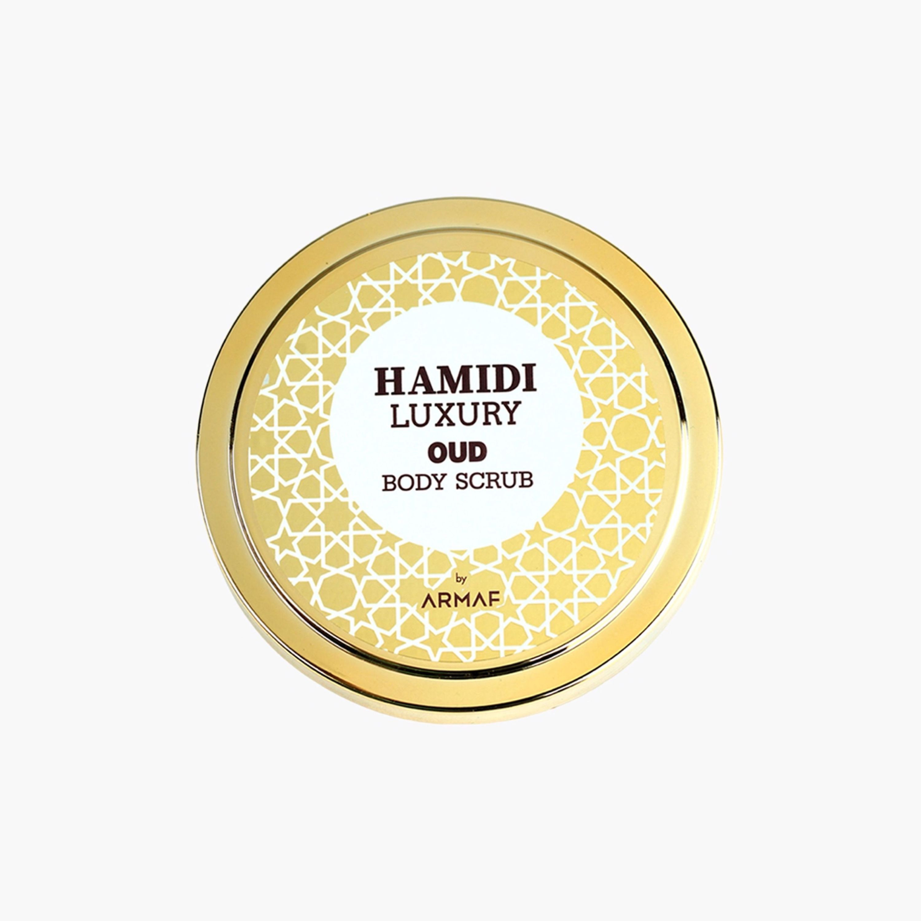 EXFOLIANTE HAMIDI LUXURY ARMAF OUD 250ML