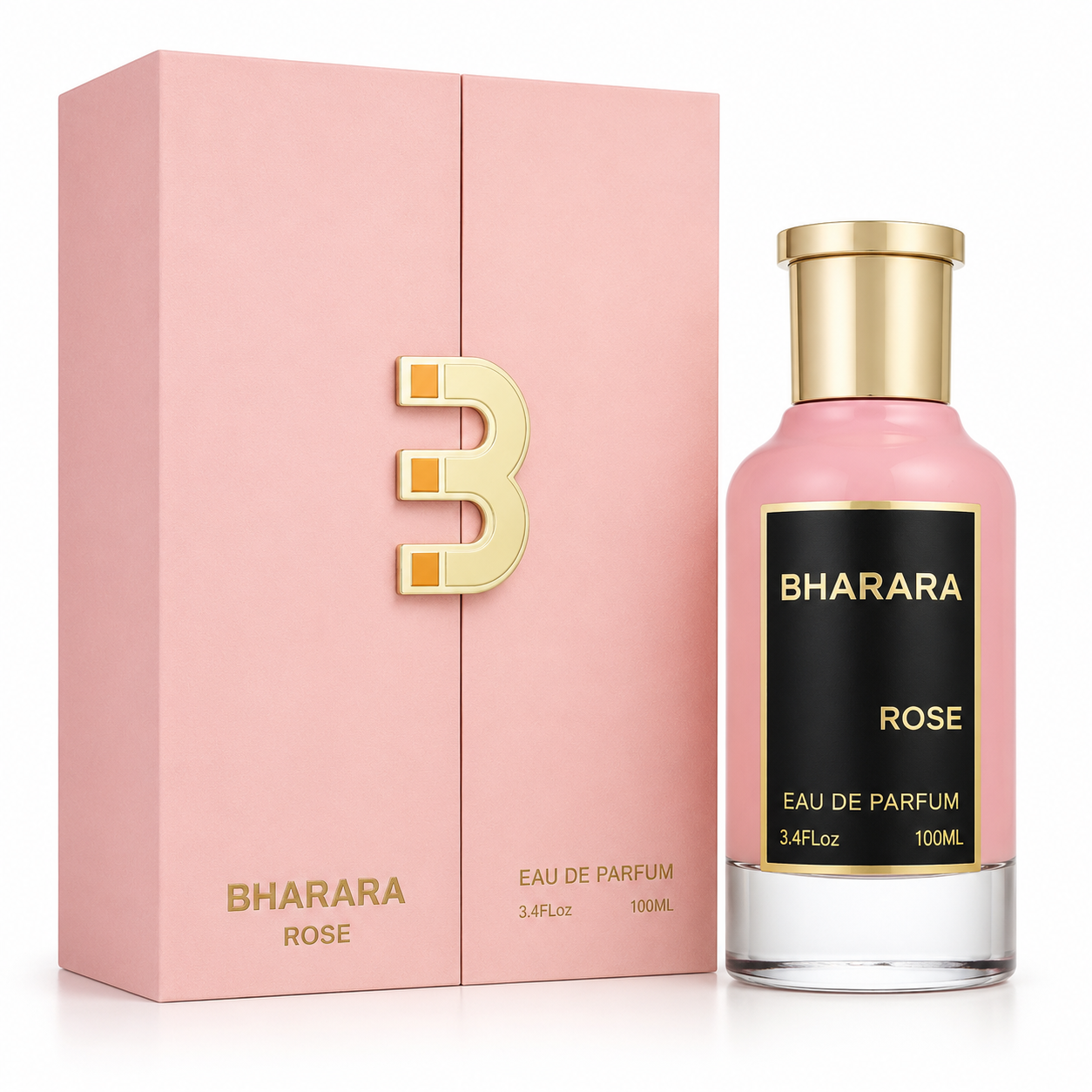Perfume Bharara Rose Eau de Parfum Feminino 100ML