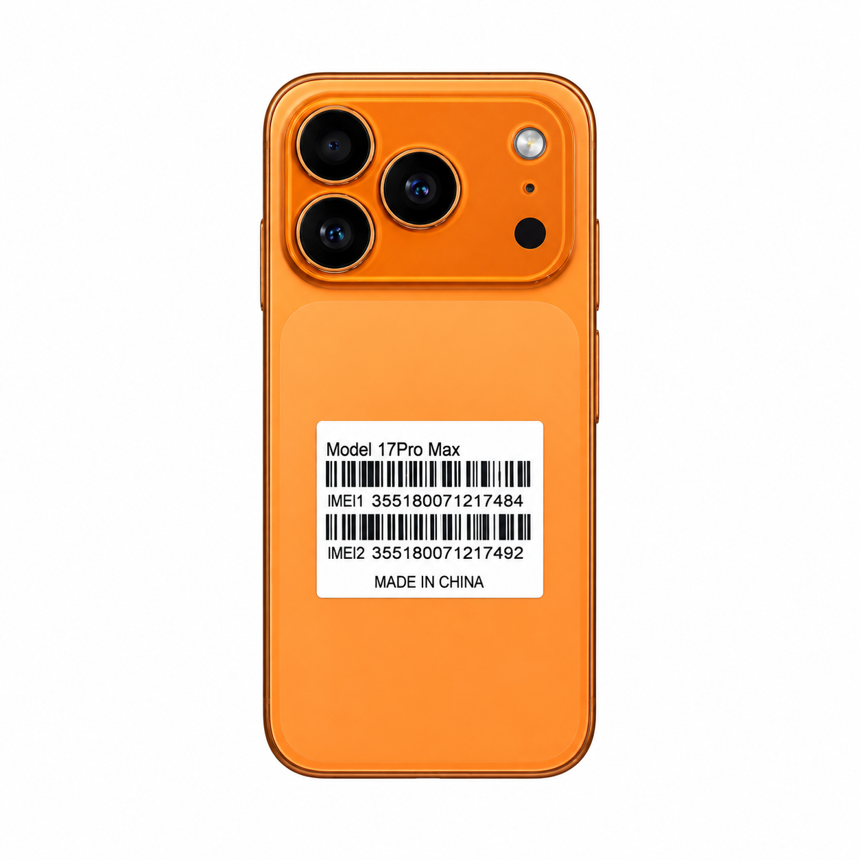 MINI CELULAR 17PRO MAX 8GB+512GB ORANGE