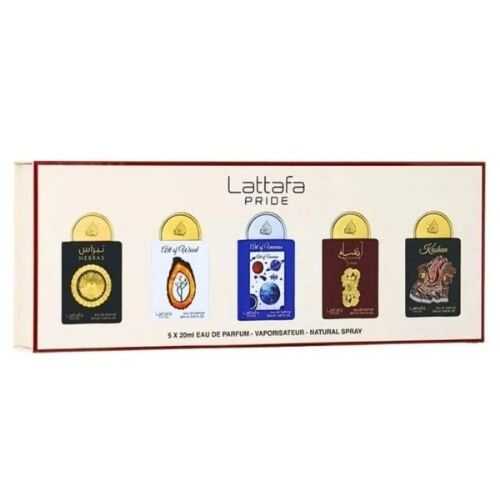PERFUME LATTAFA KIT PRIDE 5X20ML EDP GIFT SET BOX 03